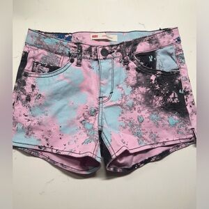 Girls Levi’s Pink Shorts-Size 12reg